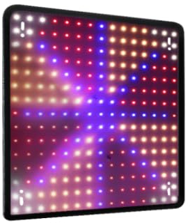 DragonLight 2024 Neueste EW1000 LED Grow Lampe Vollspektrum mit UV IR Pflanzenlampe LED mit 3 Meter Kabel für Zimmerpflanzen und Gewächshaus Gemüse und Blumenanbau für Growzelt 60x60cm