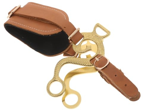 ARTSEWPLY Brida para Montar sin Bocado Ajustable Acolchada Cabezada Blanda para Caballos Sensibles Equipo de Equitación para Entrenamiento y Salto Control Cómodo y Duradero