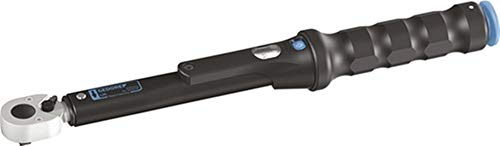 GEDORE Torcoflex Drehmomentschlüssel, 1/4 Zoll, 5-25 Nm, Mit Hebel-Umschaltknarre, Stahlrohr, Schwarz/Blau