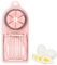 Fayemint Eierschneider, 2-in-1 Eierschneider, für Hart Gekochte Eier, Obst, Butter, aus ABS-Kunststoff und Edelstahl, Rosa