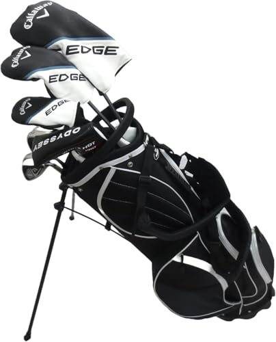 Callaway Mens Complete Golf Set Driver, Wood, Hybrid, Irons, Odyssey Putter Right Handed Stiff Flex