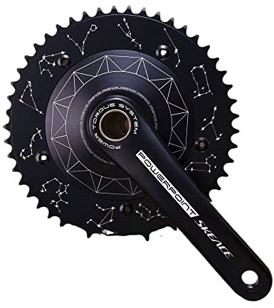 TANGSIYANG Kurbelgarnitur 49t Bike Crank 4 9t 165mm. Single Speed Track Crankset Teile Fahrradteile