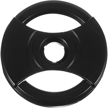 OHPHCALL Dischi Ecologica per'usura Giradischi Eccellente Stabilità Resistente per Adattatore in Vinile 45 Giri in Plastica Nera Fonografo