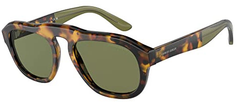 Giorgio Armani AR 8173 Yellow Havana/Green 52/19/145 Herren Sonnenbrillen