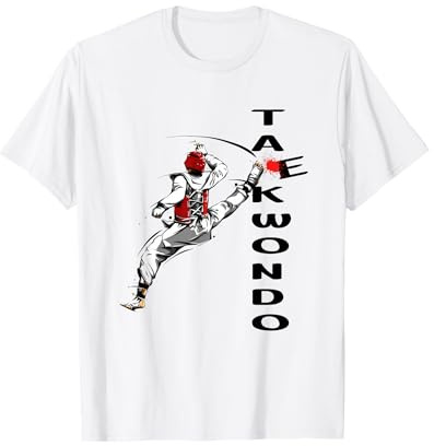 Love Taekwondo Camisa para hombre Taekwondo Lovers Mujeres y Niñas Camiseta