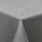 ATsense Tischdecke Abwaschbar Grau, Abwischbare Tischdecken Wasserabweisend Lotuseffekt, Fleckabweisend Table Cloth Leinenoptik, Tischtuch 140x200 cm Rechteckig