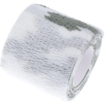 Toddmomy Self Adhesive Tape Camouflage Wrap for Wrap Nonwoven Material Comfortable and Strong Support Long Use