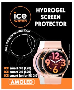 ICE-WATCH - Film de Protection d'écran pour Ice Smart 2.0 Ronde (023196)