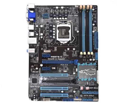moderkort Fit For Asus P8B75-V Stationärt moderkort Intel B75 Socket LGA 1155 I3 I5 I7 DDR3 32G SATA3 USB 3.0