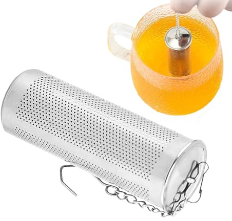 Tea Infuser,Fine Mesh Stainless Steel - Metal Tea Infuser - for Mug Cup Bowl Men Women Enthusiasts Beginners