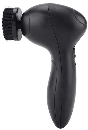 Asixx Cireuse à Chaussures Électrique, Cirage à Chaussures Électrique Portable avec 4 Brosses pour Entretien des Chaussures, Sacs en Cuir, des Canapés et des Sièges d'Auto