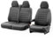 otoM New York Design Kunstleder Sitzbezüge 2+1 kompatibel mit Citroën Jumpy/Peugeot Expert/Toyota Proace 2016-/Opel Vivaro 2019-/ FIAT Scudo 2022- (mit Geteilte Sitze/Sitzbank)