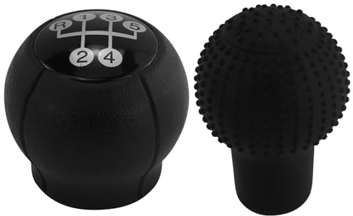 Pomo de cambio, pomo de cambio universal, palanca de cambio coche con 1 funda de silicona para cambio, para sustituir piezas viejas, camiones, autobuses