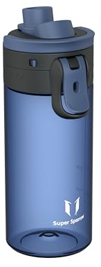 Super Sparrow Borraccia Bambini - 500ml - Bottiglia Senza BPA, a Prova di Perdite - Borracce TouchGulp Flusso Rapido Con Un Clic per Scuola, Sportiva, Palestra