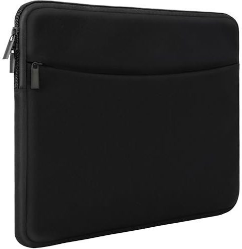 MicaYoung Funda para Ordenadores Portátiles Compatible con 15,6 Pulgadas Acer ASUS DELL HP Thinkpad Chromebook Gaming Laptop, Negro