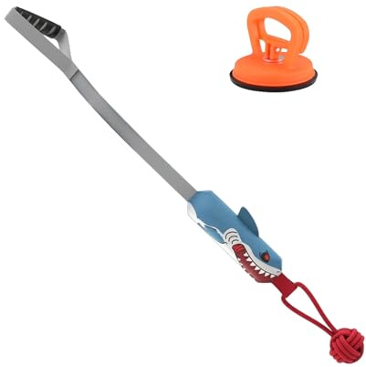 Set da gioco per cani con base appiccicosa, giocattolo resistente per la pulizia dei denti e il gioco attivo, divertente attrezzo per esercizi per cuccioli adulti, per interni ed esterni