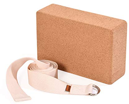 Oliver Yogagurt & Korkblock Lotau Yoga Set Training Fitness