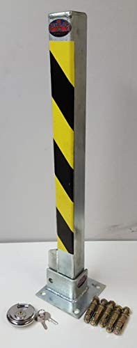 Security Post Bollard Parking Post Heavy Duty Includes Bolts! SP900