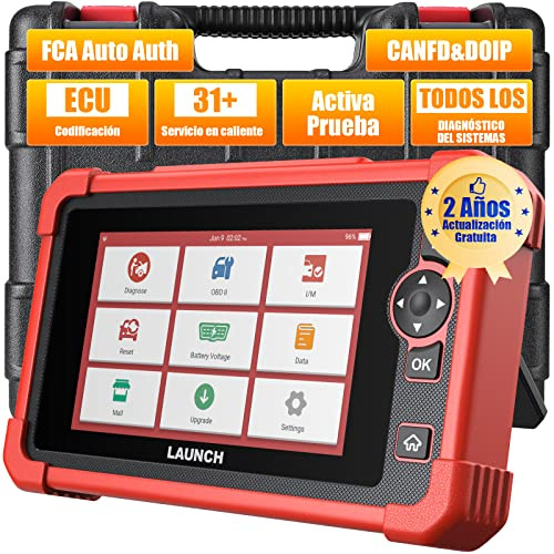 LAUNCH CRP919X OBD2 Diagnostica Auto, Scansione Bidirezionale, Tutti i Sistemi di Diagnosi Auto, Servizio di Ripristino 31+, IMMO, Can FD/DoIP, 2 Anni di Aggiornamento Gratuito