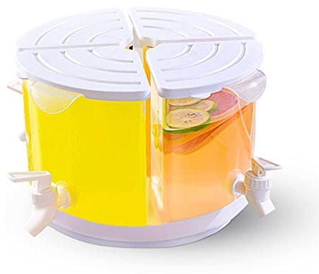 Ganata Distributeur de pièces en plastique avec amovible à 360° avec couvercle anti-poussière et grande capacité