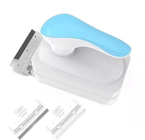 Sporgo Aquarium Reinigungs Magnet Bürste: Aquarium Magnetbürste, Aquarium Glasreiniger mit Schaber, Fish Tank Scheibenreiniger Alge Reinigungswerkzeug, für Fischtank Aquarien