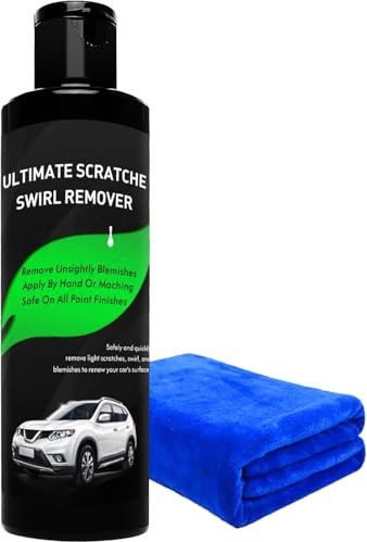 Manelord Scratch Swirl Removal Kit, Auto Polish Pre-Waxing, Paintwork Restorer for Cars, Easy to Repair Paint Scratches, Swirls, Marks, Abrasion, Stains, Water Stains, Hairline