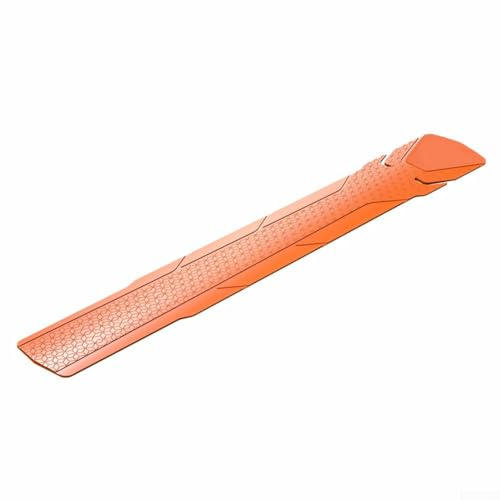 Autocollant de protection en PVC pour cadre de vélo - Film en silicone résistant à l'usure pour vélo de route - Vert (orange)