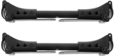 HOMOCONO Conectores Aplicables para Cochecitos Gemelos, 2 Piezas de Plástico Ajustables 3 Niveles de Longitud para Cochecitos Dobles y Accesorios para Bebés