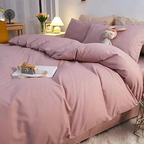 PLUS HOME Juego Sábanas 4 Piezas con Dibujo Cuatro Azul para Cama 150 cm (Funda almohadad 45x70cm *2,Bajera 150 x 200+23cm,Encimera 155x230 cm)