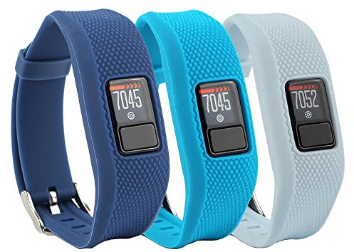 honecumi Compatible with Garmin Vivofit 3 Strap/Garmin Vivofit jr Watchband/Garmin Vivofit JR 2 Straps Replacement for Men Women,Vivofit 3 Soft Silicone Wristband Accessories for Kids Boys Girls