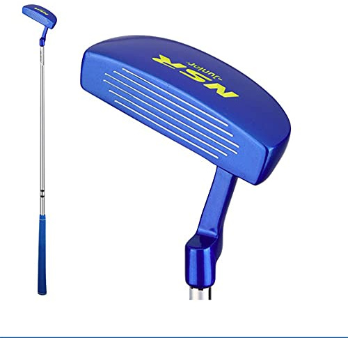 Kids Left Hand/Right Handed Golf Putter Childrens Golf Clubs for Ages 3-12 Boys Girls Practice Golf Blade Putters (Blue,Left Hand for Ages 9-12)