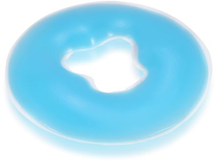 Joyzan Coussinet pour Le Visage, Visages De Massage Doux en Silicone, Oreillers Relaxants, Appuie-tête, Spa, Salon De Beauté, Berceau pour Le Visage, Coussin De Sommeil Relaxant(Bleu Ciel)