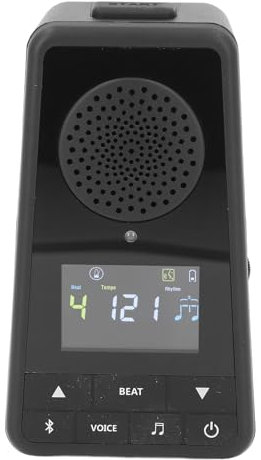 Bärbar Högtalare Beats Mixer med Kraftfullt Ljud LED Tempo Display Metronom för Musiker Piano Gitarr Violin Inbyggt Litiumbatteri