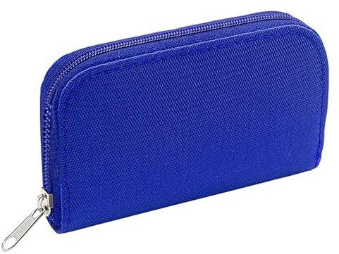 Porta carte: un supporto per schede con cerniera portatile che protegge la scheda di memoria da, perdita, impatto e acqua. Sacchetto di serpente sicuro, accessori per organizzatori