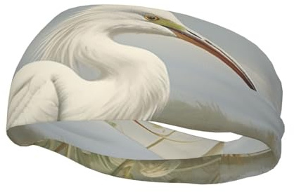Bandeau de sport en forme d'aigrette pour homme et femme - Extensible et antidérapant - Pour cyclisme, randonnée, yoga, hockey sur glace