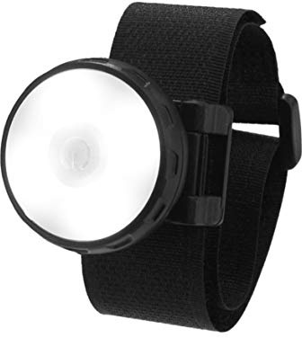 SUNDERPOWER Wrist Light LED Torch Rechargeable Clip Hands Free Flashlight for Backpack, Hat, Pocket, Jacket, Running, Jogging, Outdoor Adventure