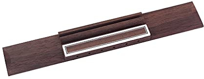 Alnicov Puente de guitarra 6 cuerdas RoseWood Puente para guitarra acústica clásica