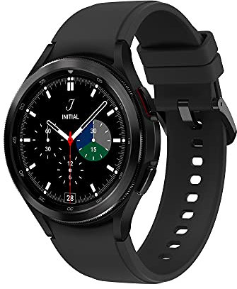 Samsung Galaxy Watch4 Classic 46mm 4G LTE Smart Watch, Rotating Bezel, Black (UK Version)