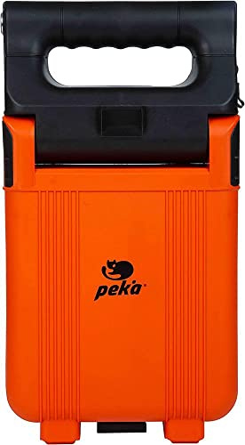 PEKA | Foco LED Recargable de Alta Potencia | Luz Área Trabajo | Doble Orientación Ajuste 180° | 30W y 3000 lm | 4 Intensidades | 2,5 a 8h de Autonomía | Cable de Carga | Batería de Litio | PEKA W300