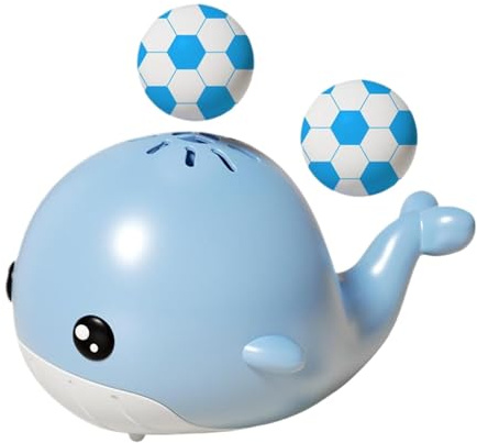 Genérico Bola Que sopla el del niño, Juguetes eléctricos de la Bola Flotante de la Ballena | de Bola de Ballena con Carga USB, soplador de Bolas, para niños pequeños | Juego de equilibr