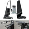 Specchietti Manubrio Moto Retrovisori, Universali e Regolabili, Specchi Laterali Pieghevoli Moto e Scooter, Aerodinamici in Alluminio, Filettatura M8/M10 per Scooter e Naked