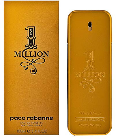 Paco Rabanne One Million Eau de Toilette für Herren, 100 ml (kein Tester)
