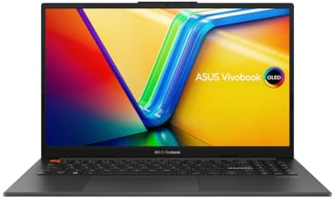 ASUS VivoBook S 15 OLED K5504VN-MA045W Intel Core i9 i9-13900H Laptop 39,6 cm (15.6) Wide Quad HD+ 16 GB LPDDR5-SDRAM 1 TB SSD Intel Arc A350M Wi-Fi 6E (802.11ax) Windows 11 Home Schwarz