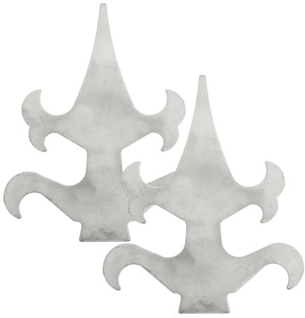 SUPVOX Aggiorna I Tuoi Accessori Per Porte Con Fiori in Ferro Per Recinzioni Grandi Terminali Per Recinzioni Per Decorazioni Da Giardino E Privacy Allaperto