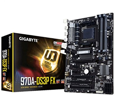 Gigabyte GA-970A-DS3P FX REV2.1 Mainboard schwarz