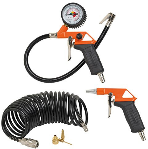 BLACK+DECKER 9045854BND332 Accessori Compressore d'Aria, Nero, 6 Pezzi