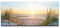 Eau Zone Wandbild Sonnenuntergang an der Ostsee 100x40cm