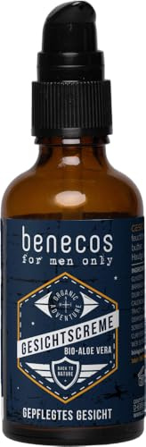 Benecos for men bara ansiktskräm, 50 ml