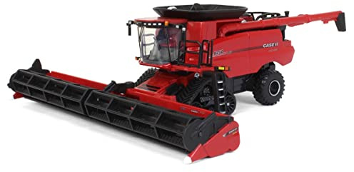 1/64 Case IH Axial-Flow 9250 Tracked Combine, Chrome Rice Edition, 2022 Farm Show 44293