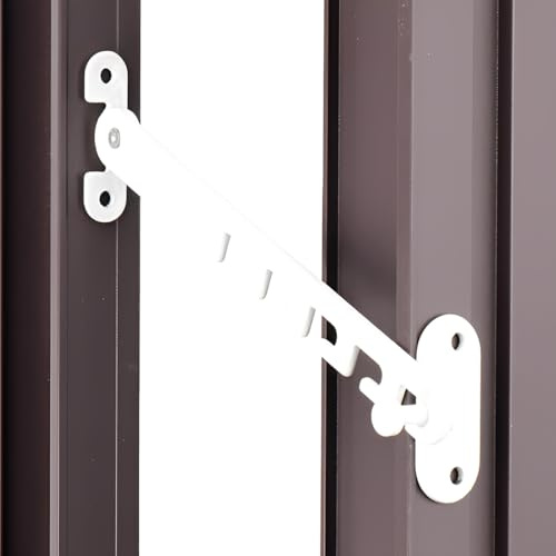 Apertura De Ventana Sin Taladrar, Tope De Ventana, Protección Adicional Para Ventanas Basculantes, Cerrojo De Ventana, Regulador De Basculación Para Ajustar La Apertura De La Ventana